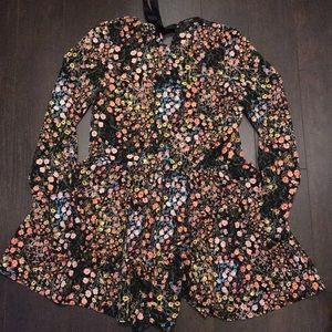 Zara Floral Short Romper